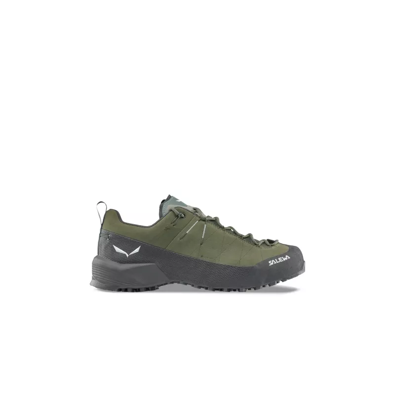 Salewa Wildfire Leather 2 GTX vyriški approach batai Faded Green/Black EU 40,5