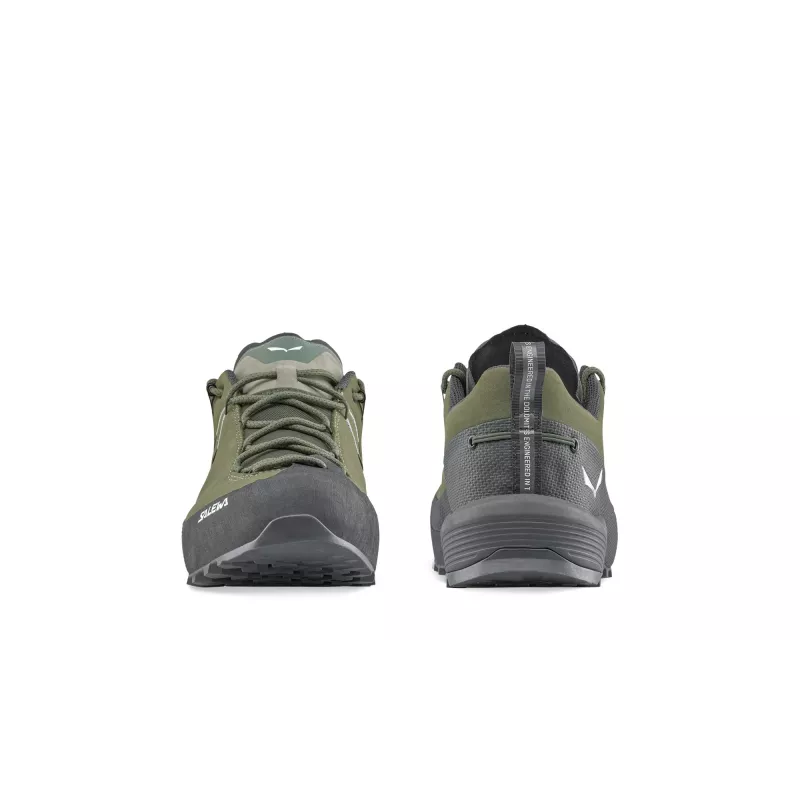 Salewa Wildfire Leather 2 GTX vyriški approach batai Faded Green/Black EU 40,5