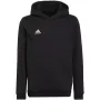 adidas Entrada 22 gobtuvinis megztinis vaikams juodas 128 cm
