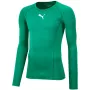 Puma Liga Baselayer Tee LS vyriški ilgomis rankovėmis marškinėliai, miško žalia, M dydis