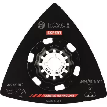 Bosch Expert Carbide-RIFF ACZ 85 RT3 Starlock segmentinis pjūklo diskas glaistymo ir abrazyvių medžiagų šalinimui, 85 mm, 1 vnt.