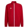 adidas Entrada 22 prezentacinė striukė raudona H57536 S