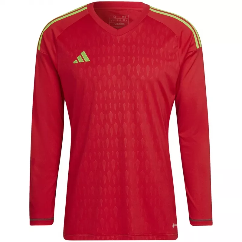 adidas Tiro 23 Competition ilgomis rankovėmis vyrų vartininko marškinėliai Team Power Red