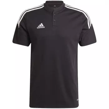 adidas Condivo 22 vyriški polo marškinėliai juodi H44105 S