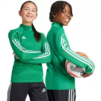adidas Tiro 23 League vaikiški treniruočių marškinėliai žali 176cm
