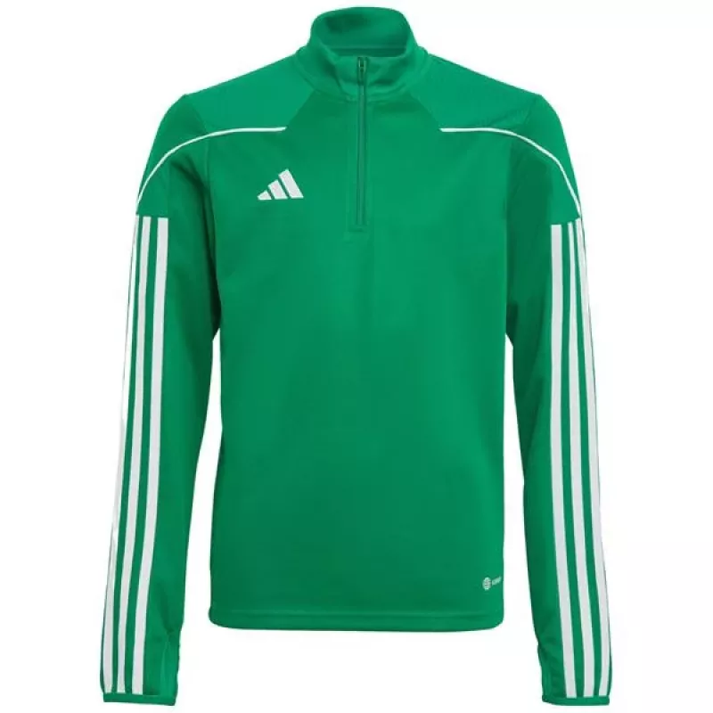 adidas Tiro 23 League vaikiški treniruočių marškinėliai žali 176cm