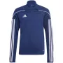 adidas Tiro 23 League treniruočių viršutinė dalis vaikams, tamsiai mėlyna HS3488 128 cm