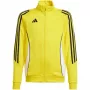 adidas Tiro 24 treniruočių megztinis vaikams geltonas IR9507 140 cm