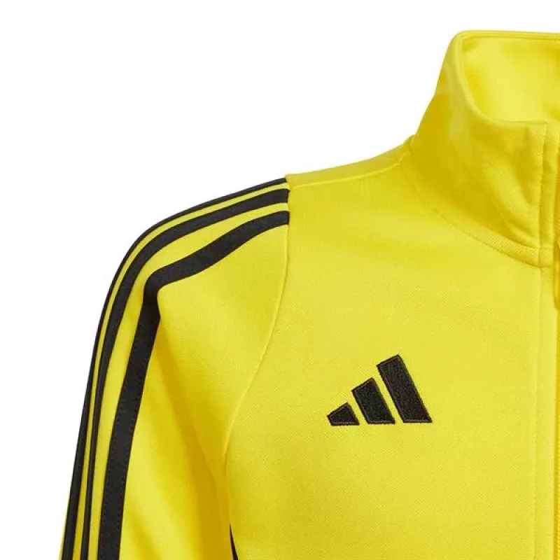 adidas Tiro 24 treniruočių megztinis vaikams geltonas IR9507 140 cm