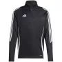 adidas Tiro 24 treniruočių viršutinė dalis juoda, megztinis IJ9963 XL