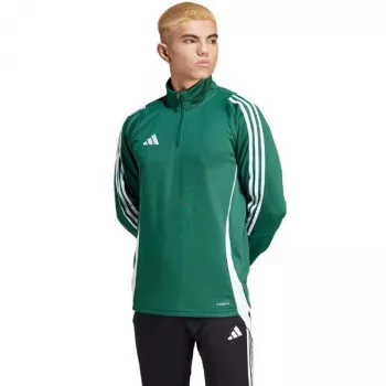 adidas Tiro 24 treniruočių viršus vyrams, žaliai-balta, IS1040, 2XL