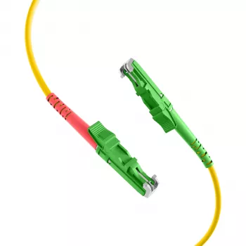 EFB Elektronik Duplex Jumper E2000/APC-E2000/APC 9/125 µm OS2 LSZH geltona 3,0 mm 40 m