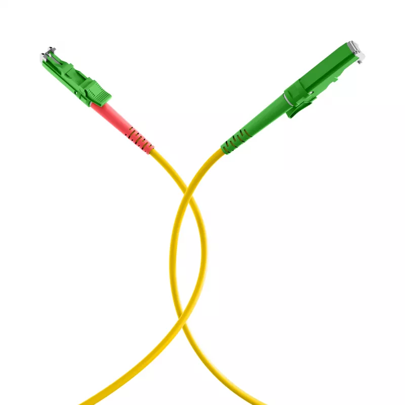 EFB Elektronik Duplex Jumper E2000/APC-E2000/APC 9/125 µm OS2 LSZH geltona 3,0 mm 40 m