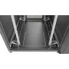 EFB PRO 33U 800x800 mm serverio spinta RAL9005 su perforuotomis priekinėmis ir galinėmis durimis