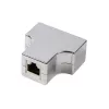 LogiLink T-Adapter tinklo skirstytuvas RJ45 Cat5e 100 Mbps juodas MP0037