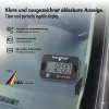 LogiLink elektroninis parkavimo diskas, KBA sertifikuotas, juodas