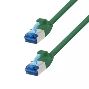 LogiLink SlimLine Cat.6A S/FTP LSZH Patch Laidas, 3 m, žalias