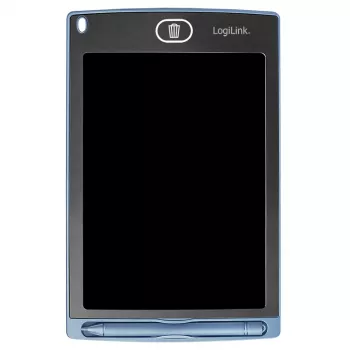 LogiLink LCD rašymo planšetė 8,5 colio mėlyna su 2 magnetais ir rašikliu