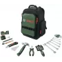 Bosch Power Tools 60 dalių įrankių komplektas kuprinėje (juoda/žalia)