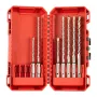 Milwaukee SDS Plus M2 betono grąžtų rinkinys, 7 vnt. (5, 6, 8 x 110 mm; 6, 8, 10, 12 x 160 mm)