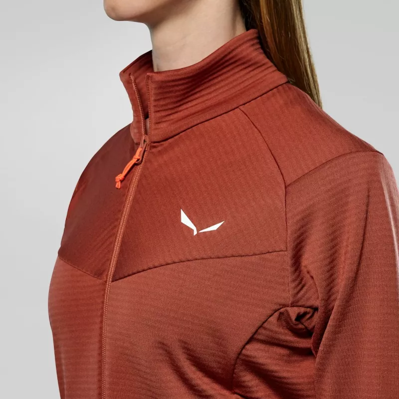 Salewa moterų Puez Altavia megztinis, raudonas, 38 dydis