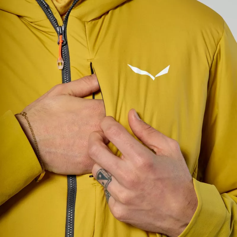 Salewa vyriškas Pedroc Hybrid švarkas, alyvuogių spalvos, L dydis