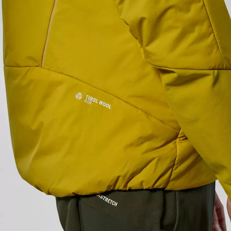 Salewa vyriškas Pedroc Hybrid švarkas, alyvuogių spalvos, L dydis