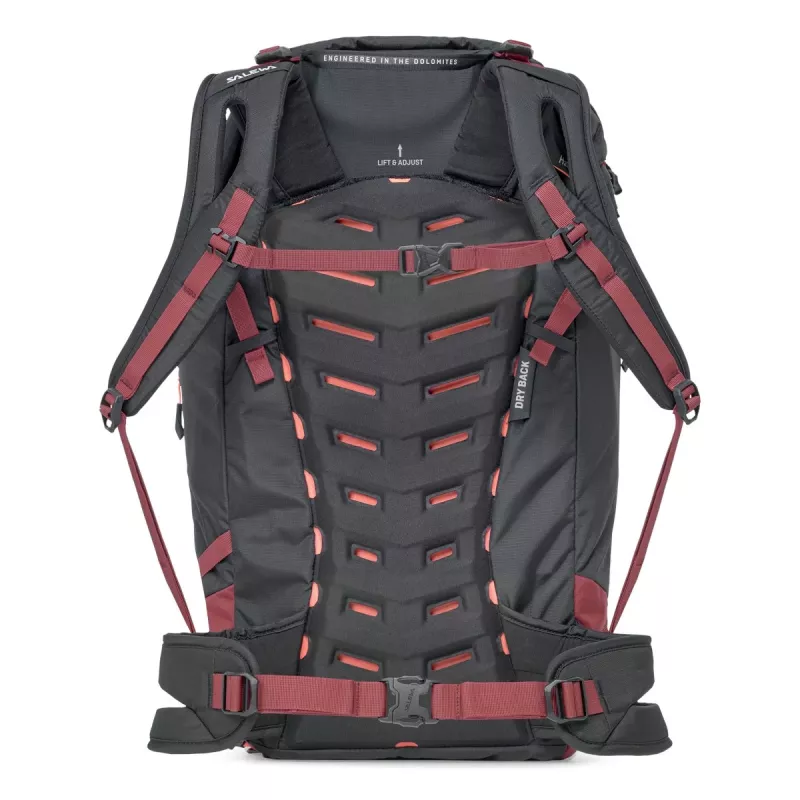 Salewa Puez 32+5L moterų kuprinė - Syrah/Black Out