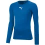 Puma Liga Baselayer Tee LS ilgomis rankovėmis vyriški kompresiniai marškinėliai, Peacoat, XL