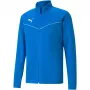 PUMA teamRISE treniruočių poliesterio švarkas Peacoat, vyriškas, M dydis