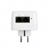 ALLNET ALL3075v4 išmanusis kištukas su Wi-Fi ir Ethernet, energijos stebėjimu, F tipo Schuko, 16A, 3680W