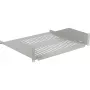 EFB ELEKTRONIK 19 inch 2U fiksuota lentyna, 400 mm gylio, 22 kg apkrova, šviesiai pilka RAL 7035