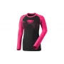 Dynafit Speed Dryarn L/S moteriški marškinėliai ilgomis rankovėmis - Pink Glo, dydis L