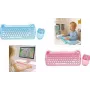 LogiLink Kids Keyboard 2.4G belaidis klaviatūros ir pelės rinkinys, rožinis