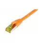 Synergy 21 S217687 Cat6A S/FTP jungiamasis laidas, 1 m, oranžinis, LSZH, 500MHz, 10Gbps