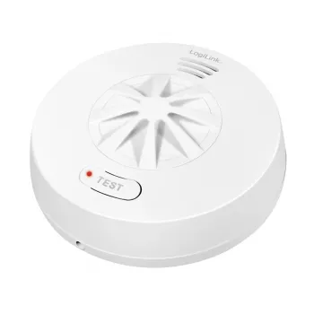 LogiLink SC0232 šilumos detektorius baltas 85 dB aliarmas A1 klasė 54-65°C su baterija