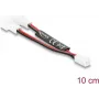 Delock Y-Splitter ventiliatoriaus kabelis 1x 2 kontaktų lizdas į 2x 2 kontaktų kištukus, 10 cm