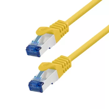 LogiLink Cat.6A S/FTP LSZH Patch Laidas, CCA, 5m, geltonas, EconLine
