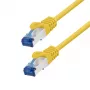 LogiLink Cat.6A S/FTP LSZH Patch Laidas, CCA, 5m, geltonas, EconLine
