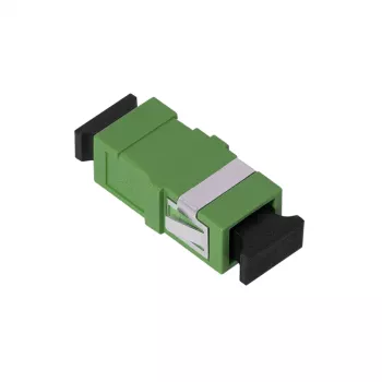 LogiLink SC Simplex šviesolaidžio adapteris, žalias, be flanšo, 12 vnt. pakuotė