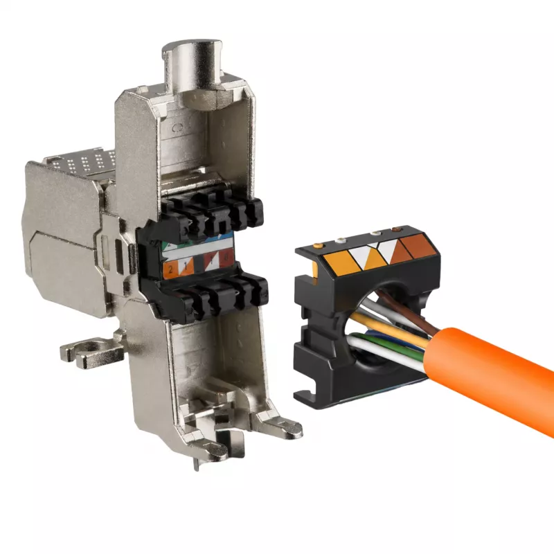 EFB ELEKTRONIK Cat.6A/Cat.7/Cat.7A Keystone jungties modulis