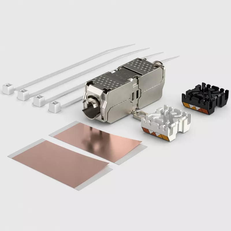 EFB ELEKTRONIK Cat.6A/Cat.7/Cat.7A Keystone jungties modulis