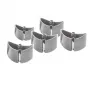 LogiLink Flexible Cable Channel papildomos jungtys, 5 vnt., juodos