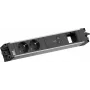Bachmann STEP ALU 2x Schuko 1x USB-C 100W 1x Custom Module maitinimo skirstytuvas