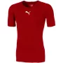 Puma LIGA Baselayer trumpomis rankovėmis vyriški marškinėliai, raudoni 655918 01 XL
