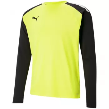 Puma teamPACER GK LS ilgomis rankovėmis vartininko megztinis vyrams geltona-juoda 704933 42 2XL