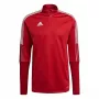 adidas Tiro 21 treniruočių viršus vyrams, raudonas 2XL GH7303