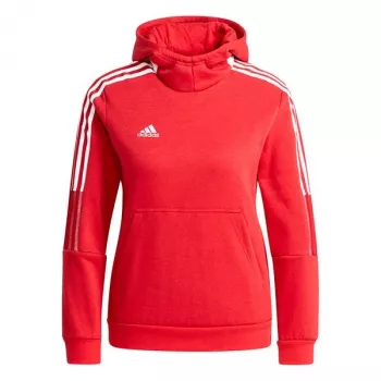adidas Tiro 21 prakaituojantis gobtuvas Team Power Red, vaikams, 116 dydis