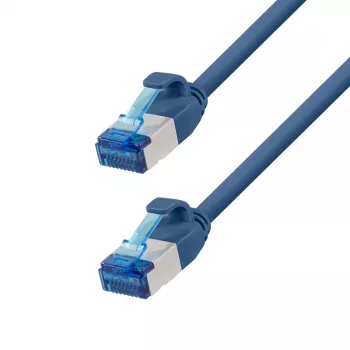 LogiLink Cat.6A S/FTP LSZH SlimLine Patch Cable, 20 m, mėlynas