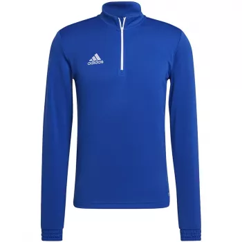 adidas Entrada 22 treniruočių viršus vyrams Team Royal Blue/White, ketvirčio užtrauktuku, ilgomis rankovėmis HG6286 L